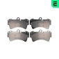 BP12176 OPTIMAL Комплект тормозных колодок,