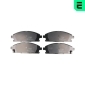 BP12125 OPTIMAL Комплект тормозных колодок,