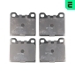 BP09154 OPTIMAL Комплект тормозных колодок,