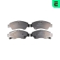 BP09816 OPTIMAL Комплект тормозных колодок,