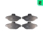 BP10180 OPTIMAL Комплект тормозных колодок,