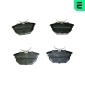 BP10304 OPTIMAL Комплект тормозных колодок,