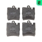 BP10340 OPTIMAL Комплект тормозных колодок,
