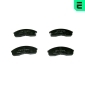 BP12024 OPTIMAL Комплект тормозных колодок,