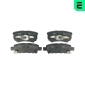BP12356 OPTIMAL Комплект тормозных колодок,