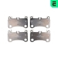 BP12444 OPTIMAL Комплект тормозных колодок,