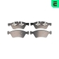 BP12502 OPTIMAL Комплект тормозных колодок,