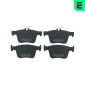 BP12629 OPTIMAL Комплект тормозных колодок,