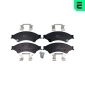 BP12700 OPTIMAL Комплект тормозных колодок,
