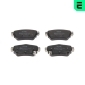 BP12718 OPTIMAL Комплект тормозных колодок,