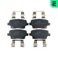 BP12803 OPTIMAL Комплект тормозных колодок,