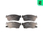 BP72411 OPTIMAL Комплект тормозных колодок,