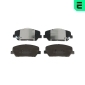 BP12628 OPTIMAL Комплект тормозных колодок,