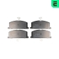 BP09348 OPTIMAL Комплект тормозных колодок,