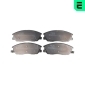 BP12410 OPTIMAL Комплект тормозных колодок,