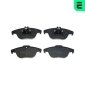 BP12515 OPTIMAL Комплект тормозных колодок,