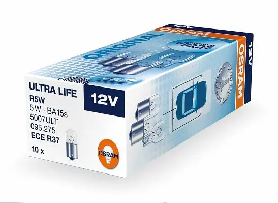 OSRAM 5008 Лампа R10W (10W) BA15s 12V