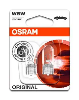 2825-02B Лампа W5W (5W) W2,1x9,5d