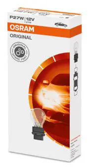  Лампа 12V P27W W2.5x16d OSRAM