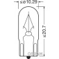 2840 Лампа 24V W2W W2.1x9.5d OSRAM