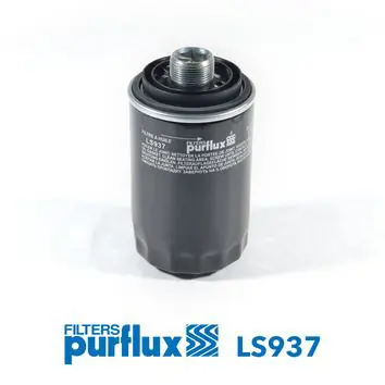 PURFLUX LS937 Фильтр масляный AUDI: A3 (8P)
