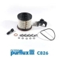 C826 PURFLUX Топливный фильтр
