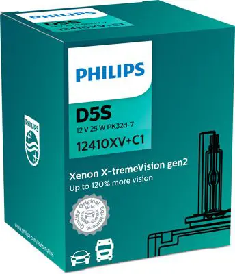 12410XV+C1 Лампа ксеноновая D5S 12V 25W