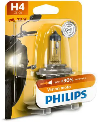 PHILIPS 12342PRBW Лампа 12V H4 60/55W P43t +30%