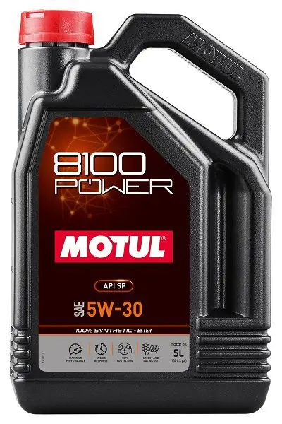 111801 MOTUL 8100 POWER 5W30 5л