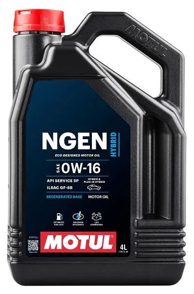 111887 111887 MOTUL HYBRID 0W 16 4 л