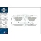 RT2PD16080 Колодки тормозные дисковые без