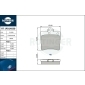RT1PD14030 Комплект тормозных колодок,