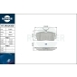 RT2PD14350 Комплект тормозных колодок,