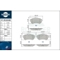 RT2PD20280 Комплект тормозных колодок,