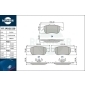 RT2PD21520 Колодки тормозные дисковые без