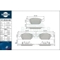 RT2PD21440 ROTINGER Комплект тормозных колодок,