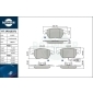 RT2PD18371 ROTINGER Комплект тормозных колодок,