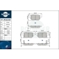 RT1PD21050 ROTINGER Комплект тормозных колодок,