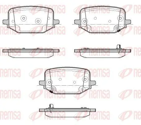  Тормозные колодки задние Ford