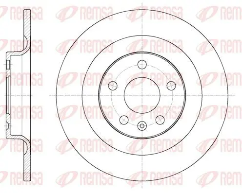 61796.00 Brake Disc