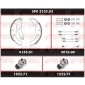 SPK313502 Комплект тормозов, барабанный