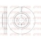 6116510 Тормозной диск