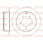 6123000 Тормозной диск