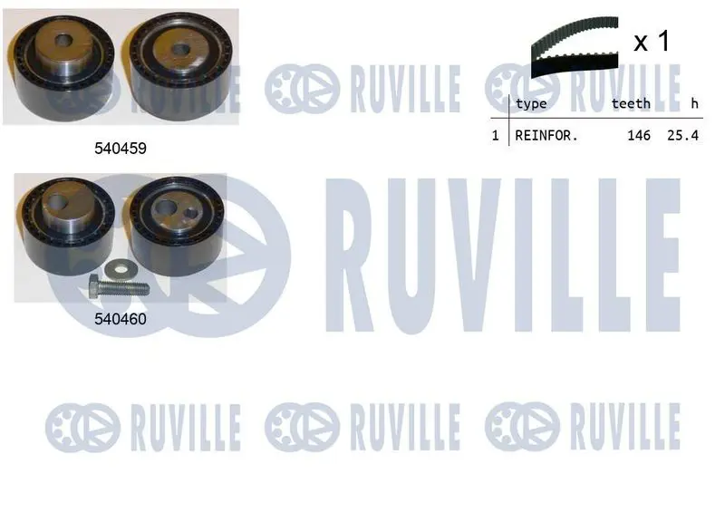 RUVILLE Ремкомплект привода ГРМ