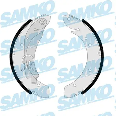 SAMKO 87420 Комплект тормозных колодок