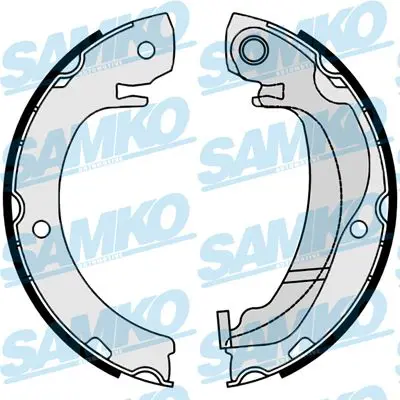 SAMKO 89920 Колодки тормозные стояночного