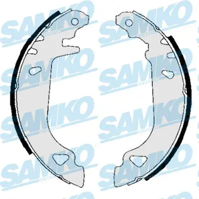 SAMKO 84780 Комплект тормозных колодок