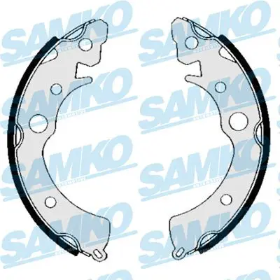 SAMKO 84810 Комплект тормозных колодок