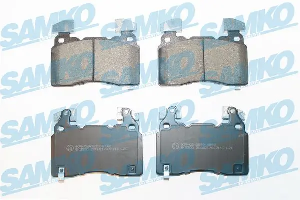 5SP2113 Комплект тормозных колодок,