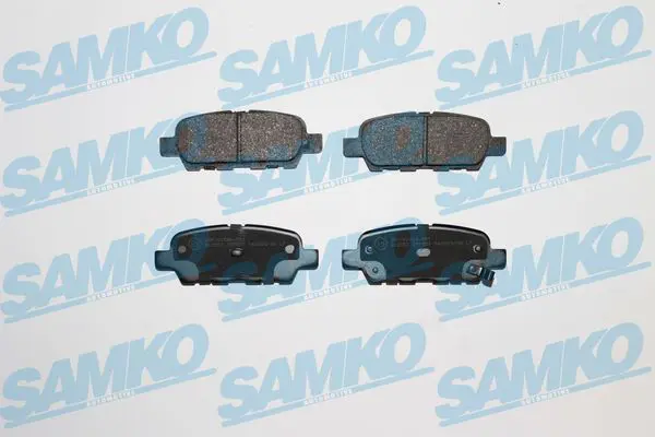 SAMKO 5SP857 Комплект тормозных колодок,